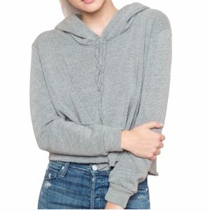 Brandy Melville Cropped Hoodie